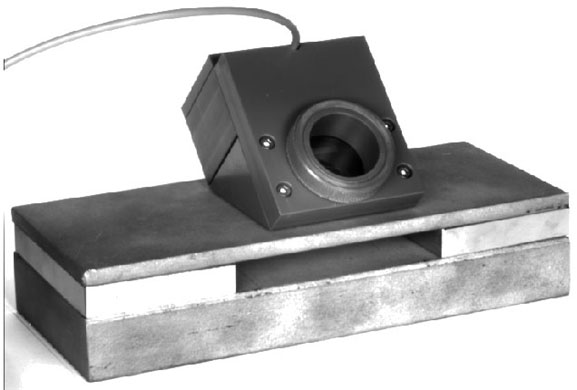 Prototyp eines magnetooptischen Sensors